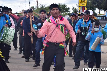 Esta fue la XXI versión de esta entrada que realizan residentes de Inquisivi-La Paz
