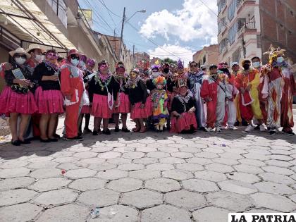 Esta comparsa es una de las más tradicionales de la ciudad