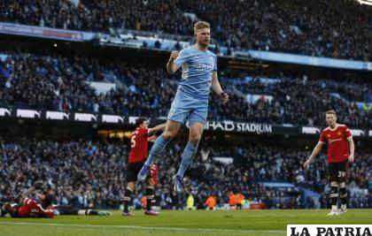 Doblete de Kevin de Bruyne para el triunfo de Manchester City /elcomercio.pe