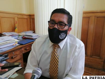 Director Tributario y de Recaudaciones, Erick Ramírez /LA PATRIA