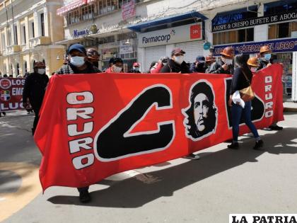 Trabajadores se movilizaron contra la justicia / LA PATRIA