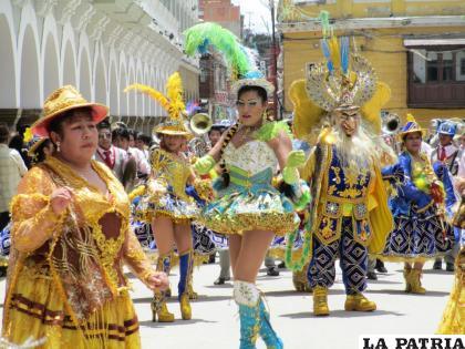 Bordadores revivirán su fiesta en honor a la Virgen del Socavón / LA PATRIA ARCHIVO