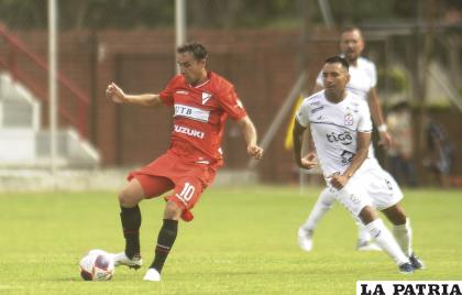 Cristaldo le brindó el único gol a un partido flojo entre “realistas” y “millonarios” /APG