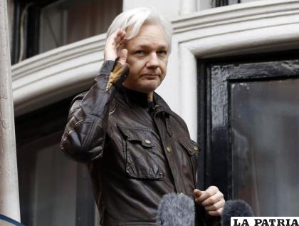 El fundador de WikiLeaks Julián Assange 
/AP Foto/Frank Augstein, Archivo