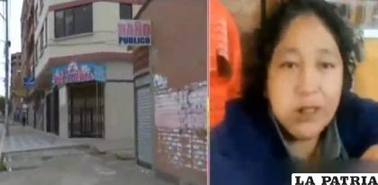La madre fue denunciada por tratar de ahogar a su hija en el inodoro /Captura de video
