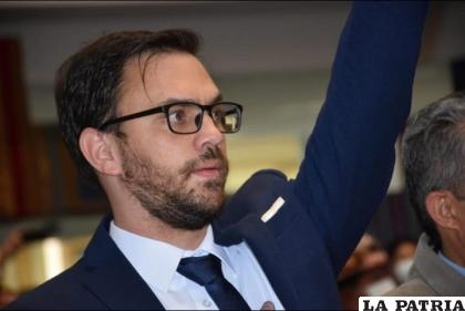 Del Castillo declaró que sus palabras fueron referidas hacia la región de los Yungas y no al Trópico de Cochabamba /APG