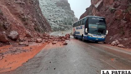El tramo Caracollo-Confital-Bombeo fue uno de los más afectados con las recientes lluvias /ABC