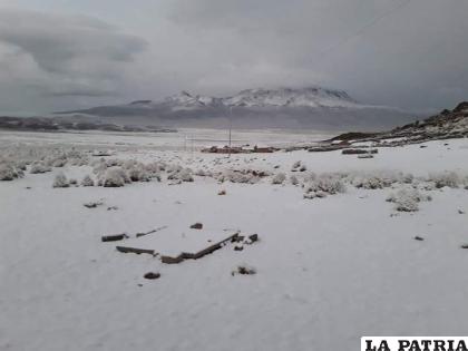 Muchos pobladores esperaron la nevada para roturar sus tierras / FACEBOOK-REFERENCIAL