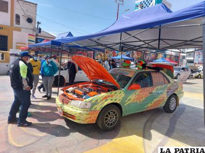 La inspección técnica se realizó en la Avenida Cívica /LA PATRIA