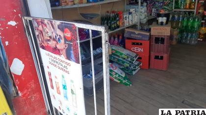 Intentó robar una tienda, la tarde del jueves /LA PATRIA