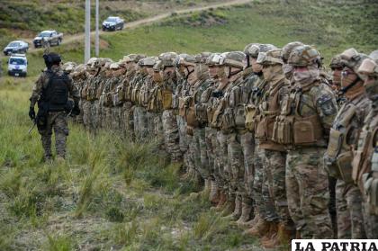 El décimo contingente resguardará las fronteras 
/Viceministerio de Lucha Contra el Contrabando