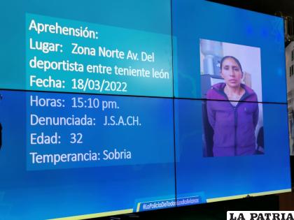 La madre tiene 32 años y fue imputada por el delito de violencia doméstica /la patria
