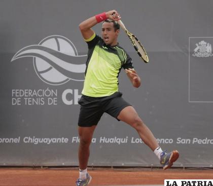 Hay un “tigre” beniano suelto en Chile que quiere arrasar con todo /Hugo Dellien