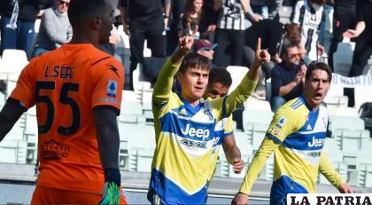 Paolo Dybala fue autor del primer gol de Juventus /futbolperuano.com