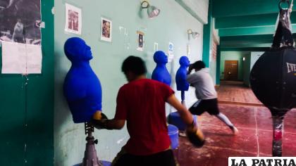 Los entrenamientos se realizan en ambientes de la asociación 
/LA PATRIA