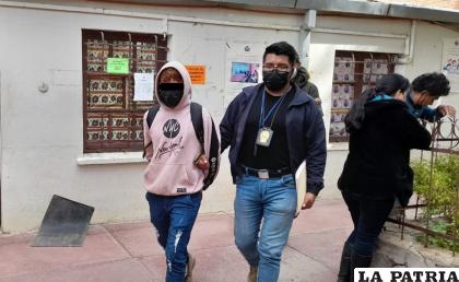 El súbdito peruano en instalaciones del Ministerio Público / LA PATRIA