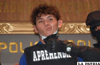 El principal autor del feminicidio de Vania fue enviado a la cárcel 
/Ministerio de Gobierno