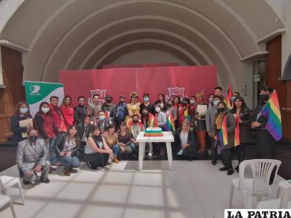 Asociación Civil Equidad Lgbti agradece el cariño de la sociedad /LA PATRIA

