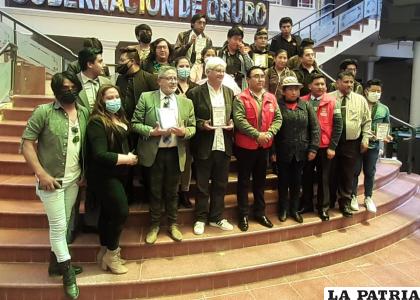 Todos ellos son parte de la Adato, entidad que aglutina a los elencos de Oruro / LA PATRIA
