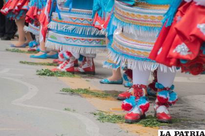 La Pisa de la Uva tiene su origen en los lagares situados en la colonia, en lo que hoy es el Norte del departamento de Oruro /MARIO ATAHUICHI
