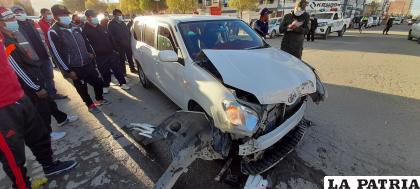 Se investigan las causas del accidente /LA PATRIA