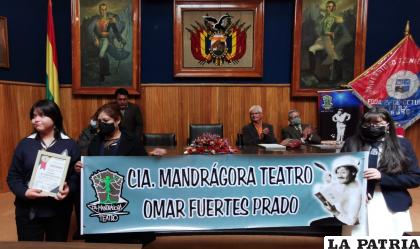 La familia de Omar Fuertes recibió el reconocimiento póstumo /LA PATRIA