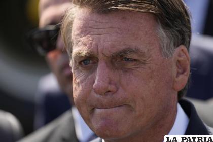El presidente brasileño Jair Bolsonaro /AP Foto/Eraldo Peres