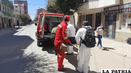 El cadáver fue trasladado a la morgue / LA PATRIA