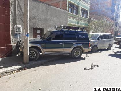 El choque sucedió en la Jaén zona Sudeste de la ciudad /LA PATRIA