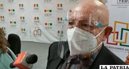 Presidente del TSE, Oscar Hassenteufel /Correo del Sur