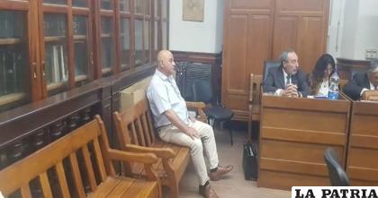 El acusado en los tribunales de Gualeguaychú /Clarín
