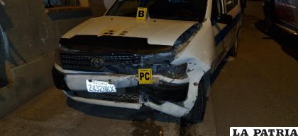 Ambos carros terminaron dañados /LA PATRIA