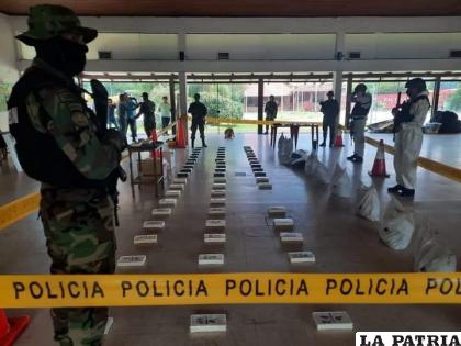 Secuestraron más de 79 kilos de droga /Felcn