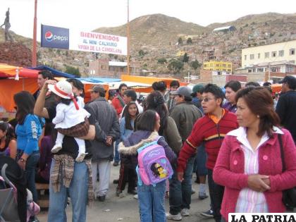 El Mini Calvario se realiza en la fiesta de la Candelaria /LA PATRIA