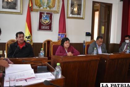 Presidente del Concejo, Sara Olivera lamentó agresiones verbales  /CMO
