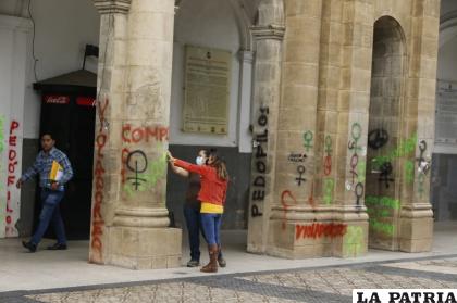 Los excesos de la movilización son justificados ante el silencio del Estado /APG
