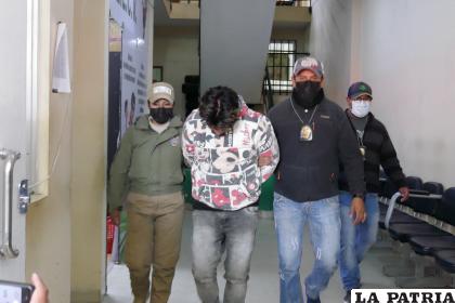 El supuesto agresor fue enviado al penal de San Pedro /LA PATRIA
