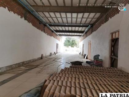 Centro de Salud Santa Lucia tiene buen avance físico /GAMO
