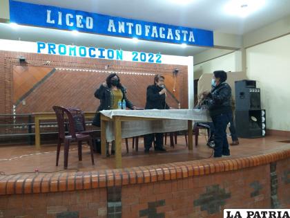 Magisterio en asamblea general realizada en el salón auditorio del colegio Antofagasta /LA PATRIA