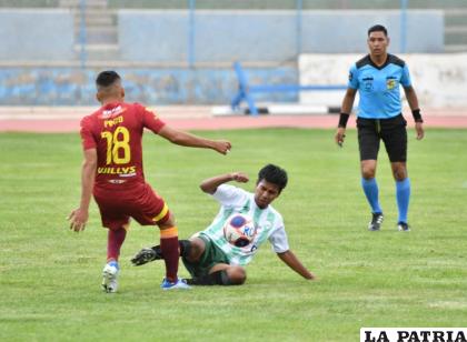 Partido en el cual a momentos se exageró en el juego fuerte /LA PATRIA