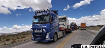 Piden apoyo en varias demandas para el Transporte Internacional /Archivo LA PATRIA 
