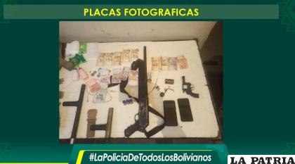 Las armas fueron secuestradas para fines investigativos /LA PATRIA