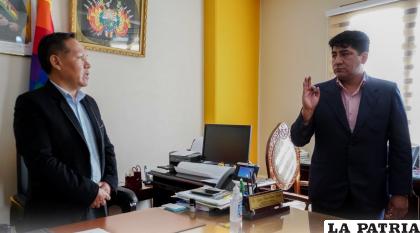 CNS regional Oruro tiene nuevo administrador /CNS