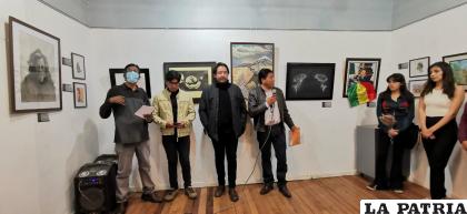 Acto de inauguración de Miscelánea Boliviana /LA PATRIA