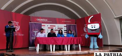 Acto de presentación del Festival Cultural y Gastronómico por el Día del Padre /LA PATRIA 
