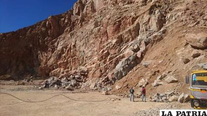 El cerro San Pedro es un importante yacimiento de piedra para construcción /GAMO
