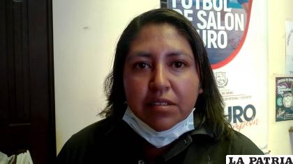 Mary Gladiz Simón apunta a la federación como la causante de este conflicto /LA PATRIA