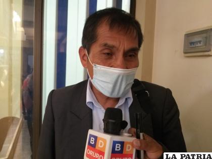 Director Distrital de Oruro, Epifanio Suarez, señaló que hace falta ítems /LA PATRIA