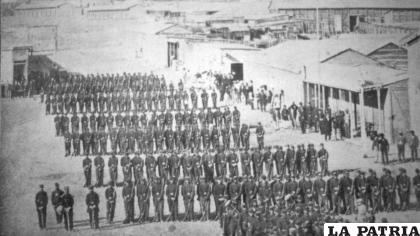 Fuerzas bolivianas en Antofagasta / RRSS 