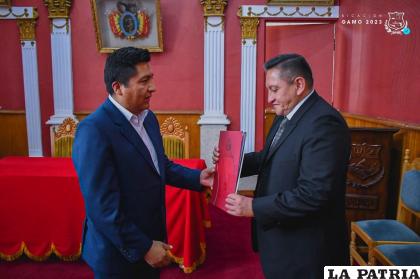 Leónidas Sánchez fue posesionado como nuevo secretario de Asuntos Jurídicos hace un par de semanas /GAMO
